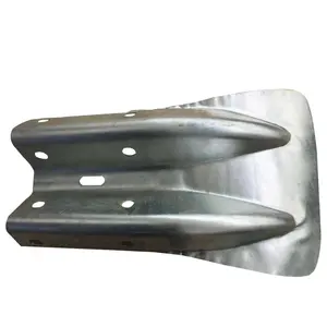 Guardrail Fish End Tail Highway Guardrail Used Galvanized Steel Anti-corrosion Guardrail Terminal with Zine Coated