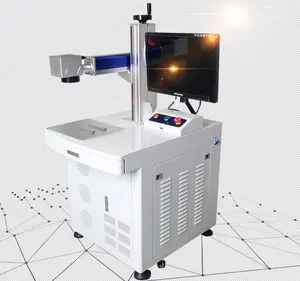 Máquina de marcado láser de fibra de Metal, lámina no metálica, 20W, 30W, grabado láser de fibra para la venta