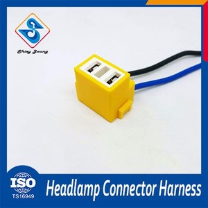 Haut Grade led faisceau de câblage 2 broches connecteur mâle femelle fil loom - Product Image 3
