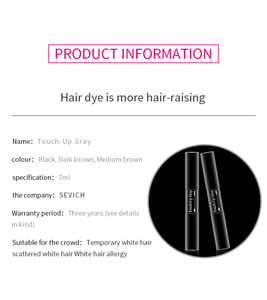 Private label <span class=keywords><strong>capelli</strong></span> tinture per <span class=keywords><strong>capelli</strong></span> pennello radice touch-up grigio per i <span class=keywords><strong>capelli</strong></span> <span class=keywords><strong>bianchi</strong></span> - Product Image 5