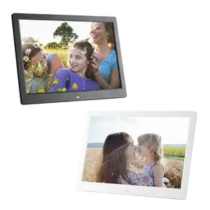 13 นิ้ว Digital Photo Frame HD 1280X800 จอแสดงผล LED การเล่นอิเล็กทรอนิกส์อัลบั้มภาพภาพยนตร์นาฬิกาปลุกเวลา