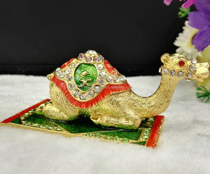 Hộp Đựng Đồ Trang Sức Bằng Men Camel Ngồi Trên Thảm, Quà Tặng - Product Image 3