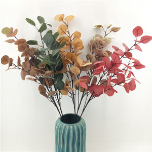 Plantes en gros, feuilles <span class=keywords><strong>d</strong></span>'eucalyptus artificielles à <span class=keywords><strong>longue</strong></span> <span class=keywords><strong>tige</strong></span> de 90 cm - Product Image 1
