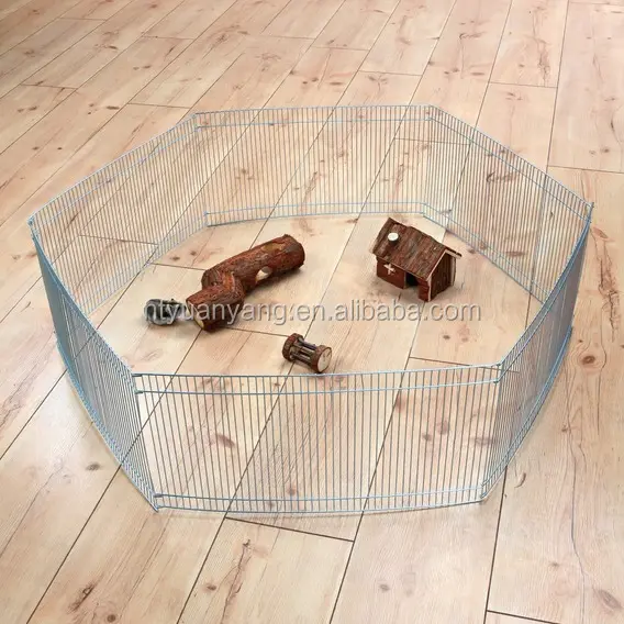 Verzinktem draht indoor faltbare hamster laufstall