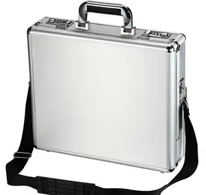 Custom Aluminum Brief Case Notebook Lock Attach Case