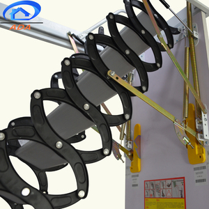 Aluminum Telescoping Folding Loft <strong>Ladder</strong> <strong>Manufacturer</strong>