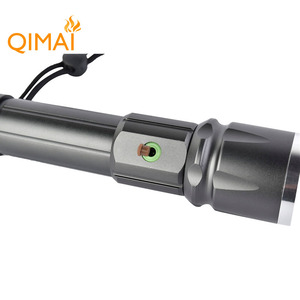 Emergencia portátil impermeable LED luz de la antorcha 1000 lúmenes T6 XML Zoom aluminio <span class=keywords><strong>10</strong></span> W LED policía linterna táctica - Product Image 3