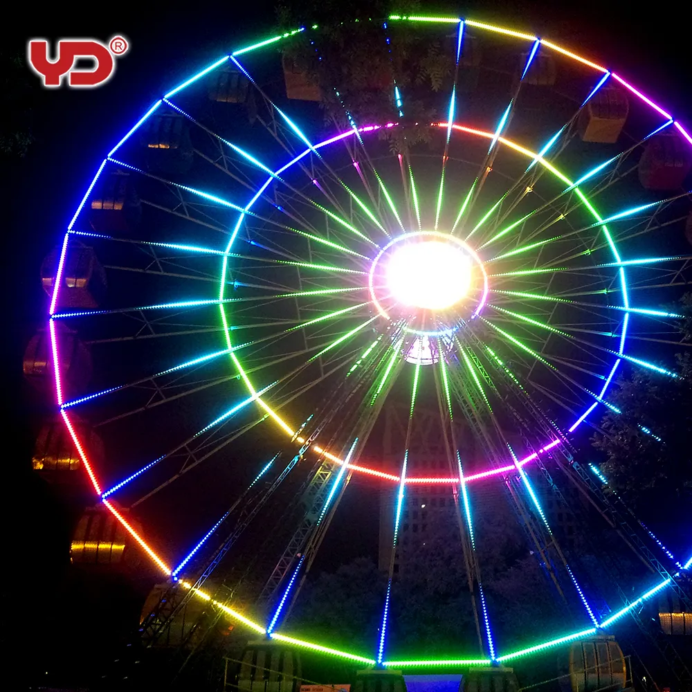 Di alta qualità rgb dmx punto sorgente luminosa a led per il parco ferris wheel di illuminazione