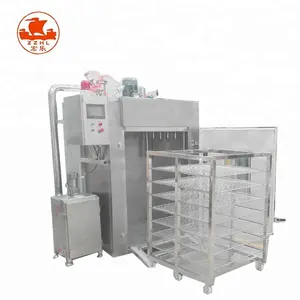 Stainless Steel Meat Injector Chicken Fish Smoke House For Sale