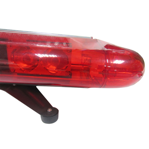 Barra de luz led de advertencia para coche, altavoz de 100 vatios, luz de advertencia roja y azul
