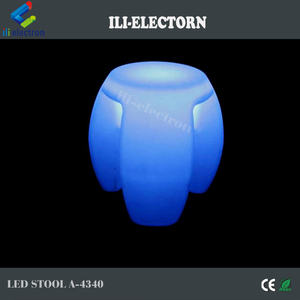 Popular plástico led <span class=keywords><strong>bar</strong></span> taburete con batería recargable - Product Image 1