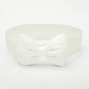 Của phụ nữ Dây thắt lưng rộng <span class=keywords><strong>Bowknot</strong></span> đàn hồi căng Corset cao vành đai thắt lưng cho phụ nữ Ăn mặc - Product Image 3