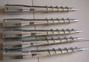 Q235 matériaux bruts de qualité, vis de sol, ancre <span class=keywords><strong>pour</strong></span> clôture, usine chinoise - Product Image 6