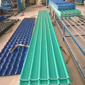 Durata della vita di estrusione di plastica ondulata PVC pannello del tetto