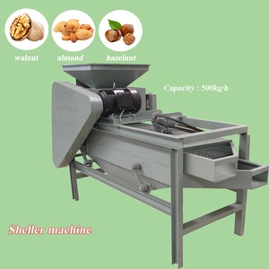 Automatico Nocciola Mandorla Bombardamenti Macchina/Almond Nut Cracker Dehuller Sheller - Product Image 4