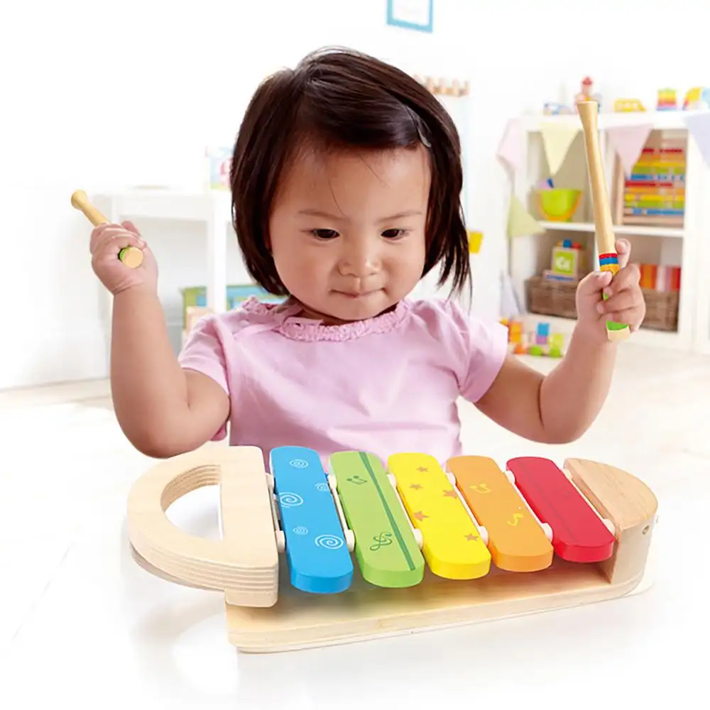 Individuelles Musikspielzeug-Holz-Xylophon des klassischen Stils für Baby