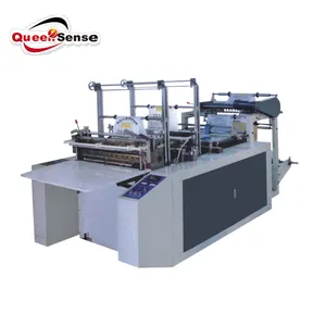 Single one layer bottom sealing plastic T-shirt bag making machine flat bag extruder machine for packaging and shopping