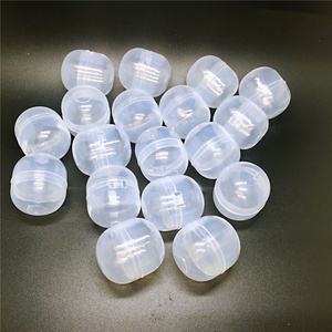 Bola Plastik PP Warna-warni Diameter 3X3.5Cm, Bola Kapsul Kosong Murah untuk Mesin Penjual Mainan - Product Image 6