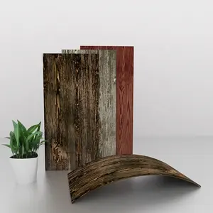 Fogo decorativo avaliado pedra flexível com várias texturas