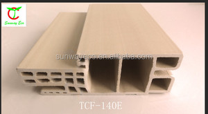 Chính <span class=keywords><strong>Doorframe</strong></span> Gỗ Nhựa Thiết Kế Cửa Gỗ Pvc Hồ Sơ Mô Hình - Product Image 6