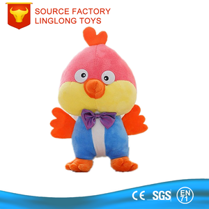 Forniture per feste in feltro 20 cm8 ''altoparlanti <span class=keywords><strong>Jbl</strong></span> gialli Dj gallo giocattolo cartone animato bambola di peluche di pollo - Product Image 5