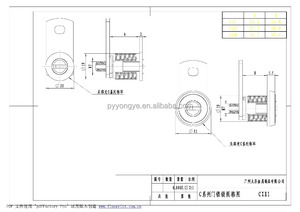 Haute qualité bon <span class=keywords><strong>prix</strong></span> C type cabinet <span class=keywords><strong>cylindre</strong></span> de verrouillage à came clés porte de sécurité cam lock - Product Image 3