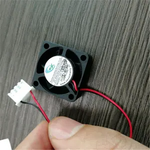 25X25X10 Mm DC 12 V 0.09A Double Bantalan Bola Miniatur Perangkat Hard Fan