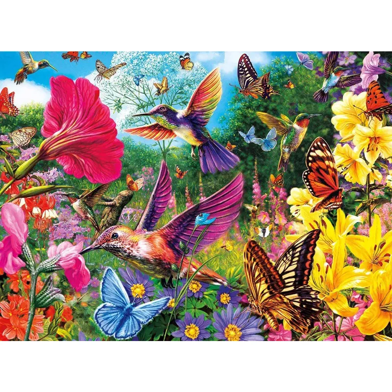 5d אביב Diy יהלומי ציור רקמה ערכת Magpie פרפר ופרח יהלומי רקמת מלאכת ציור דקור פסיפס