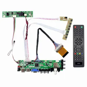 Evrensel Lcd Tv akıllı panoları USB ATV DTV LCD denetleyici kurulu T.M3663.81 için 23 inç 1920x1080 LTM230HT10 lcd panel