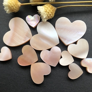 Gema suelta natural de nácar rosa personalizada, proveedor de gemas premium, diseño personalizado, gema de alta calidad con reverso plano - Product Image 3