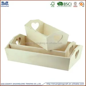 Caja de madera Natural para frutas, cajas de madera para verduras, caja de madera de Shuanglong Crafts