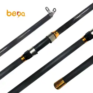 BW 2.1m-3.3m De Carbono Super Difícil forte pesado longo throlling deslize âncora haste fundição rod mar barco vara de pesca