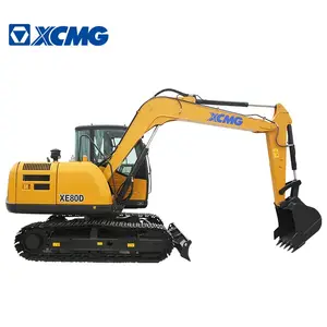 XCMG הרשמי חופר XE80D 8 טון למכירה