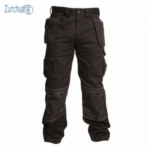 Günstige Schwarze Robuste Arbeitshosen Passende Kleidung Cargo-Hosen - Product Image 2
