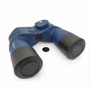 10x50 grado militar prismáticos azul impermeable telescopio con telémetro y Compás - Product Image 3