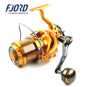 FJORD Long cast Bait Casting Spinning CNC mango carrete de pesca en stock - Product Image 1