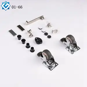2018 nuevo diseño Gold Shine Factory Sell hacer un uso completo de todo el espacio de almacenamiento dentro del gabinete Juego de accesorios giratorios de mesa - Product Image 1