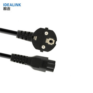 Personalizar 1 m-15 m bulbo/foco <span class=keywords><strong>cobre</strong></span> 3 punta larga de la computadora cable de alimentación de CA - Product Image 2