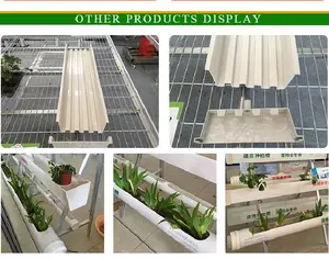 Hydroponics greenhouse growing system homegrown planting trough