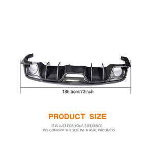 Cánh Gió Khuếch Tán Cản Sau Carbon Cho Ford <span class=keywords><strong>Mustang</strong></span> <span class=keywords><strong>GT</strong></span> Coupe 2015-2017 - Product Image 3