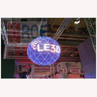 Boule vidéo LED extérieure intérieure personnalisée/boule vidéo sphère panneau d'affichage LED écran