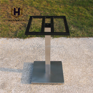 Acero inoxidable de alta calidad mesa de comedor base extraíble metal pata de la mesa para la venta - Product Image 4