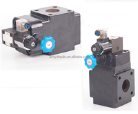 Válvula de Alivio Solenoide Modular para Control de Aceite, 300 Bar, 100C, Conexión Roscada - Modelos YFEH-B20H/YFEH-B32H/YFDH-F50H