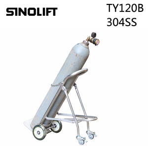 รถเข็นกระบอกสูบสแตนเลสแบบแมนนวล SINOLIFT TY120A - Product Image 2