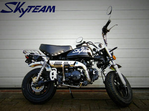SKYTEAM E5 + 원숭이 자전거 닥스 자전거 50cc 원숭이 오토바이 먼지 자전거 (EEC EURO5 + 승인)