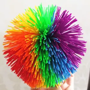 4 cm-10 cm jugando juguete bolas Koosh con material de silicona