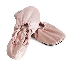 100% Chinese Silk House Slippers for Girls