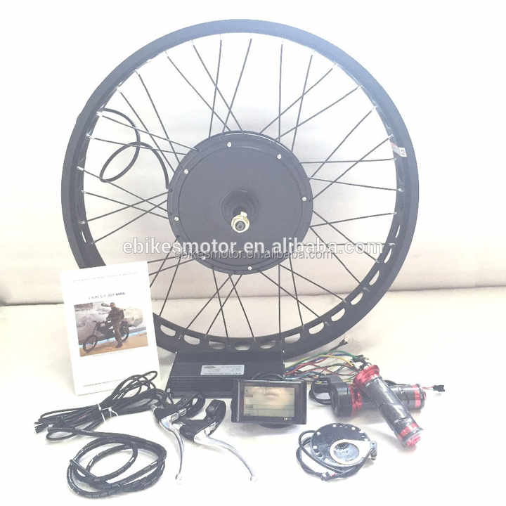 Fastest DIY 72v 8000w 5000w Ebike Conversion Kits 19INCH 21INCH Big Battery Option 2000w Ebike Conversion Kit for Sale
