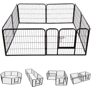 Zware Draagbare Metalen Oefening Hond Kinderbox - Product Image 2