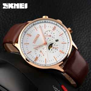 Movimiento japonés relojes mejores relojes de lujo de oro negro reloj de acero inoxidable <span class=keywords><strong>volver</strong></span> 3atm impermeable jam tangan - Product Image 5